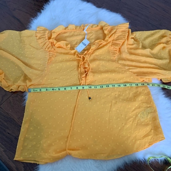 NWT Anthropologie Haida peasant top - Picture 2 of 4